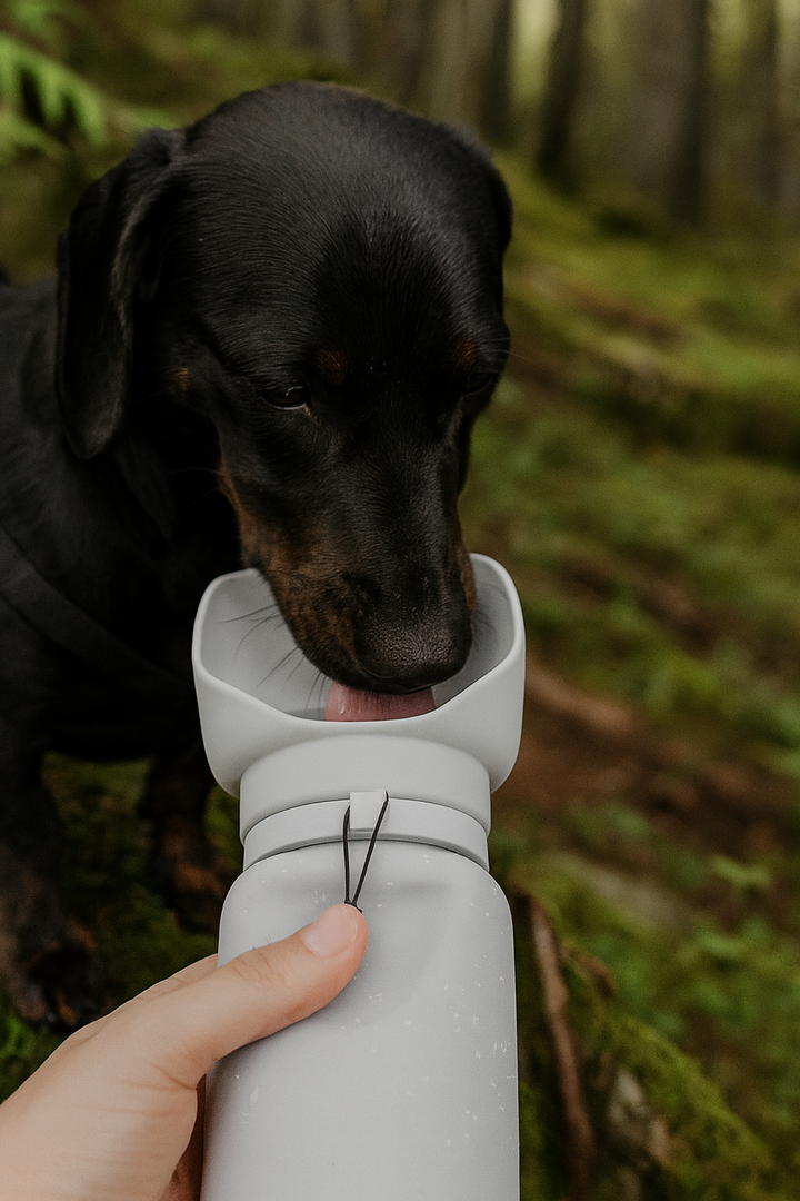 Botella plegable de silicona Furiidog